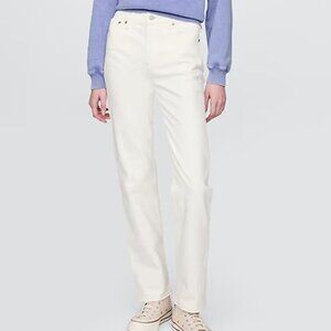 Gap 90's Straight High Rise, Off White, Size 31